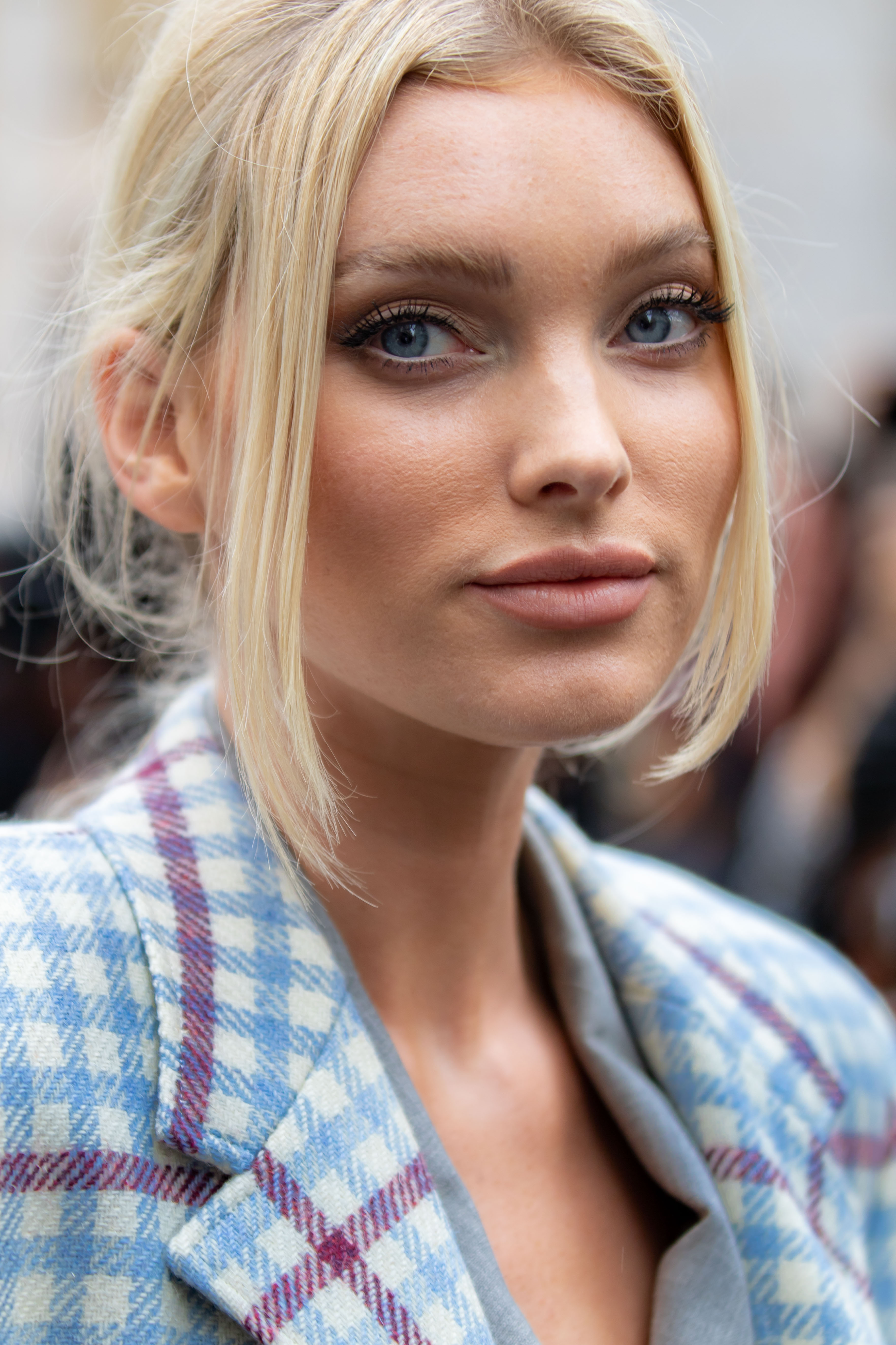 Elsa Hosk Street Style Thom Browne Paris Fashion Week SS20 PFW - London