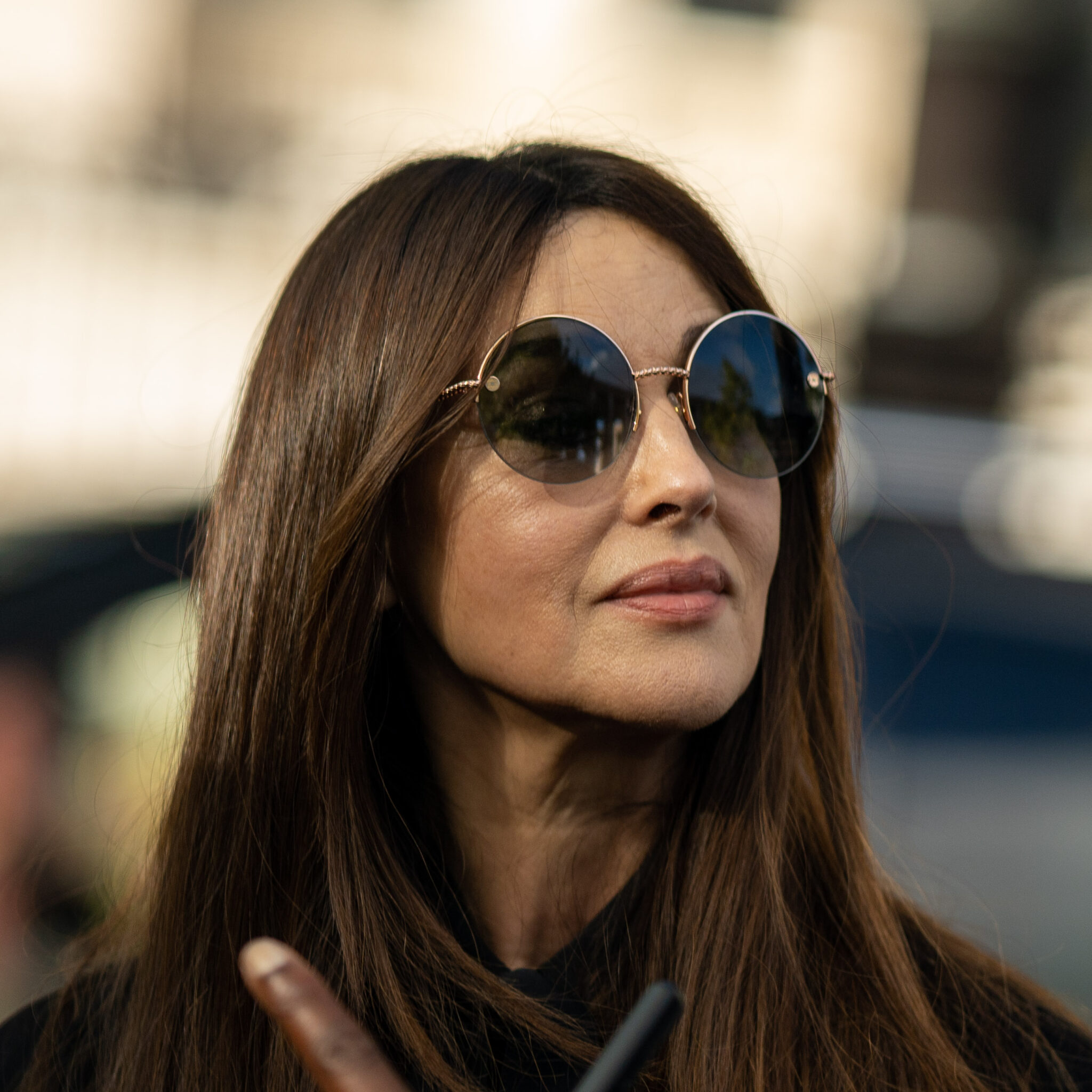 Monica Bellucci Street Style After Elie Saab SS23 Paris Fashion Week