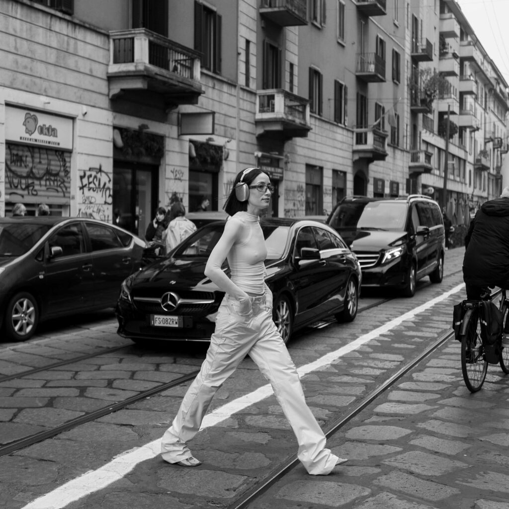 Alexandra Guerain Street Style Shot On My Leica Q-P At Milan Fashion Week FW23/24