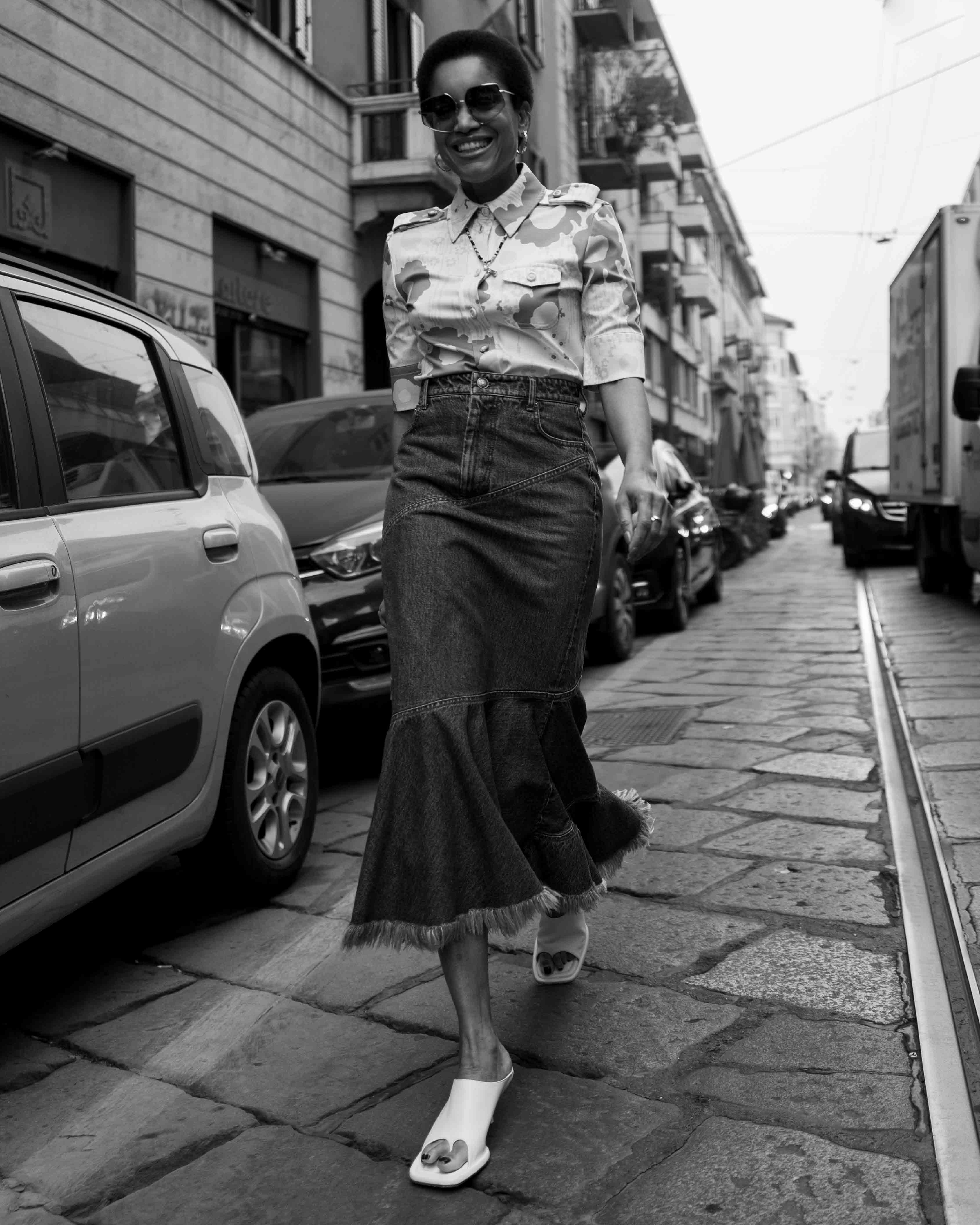 Tamu Street Style Shot On My Leica Q-P At Milan Fashion Week FW23/24