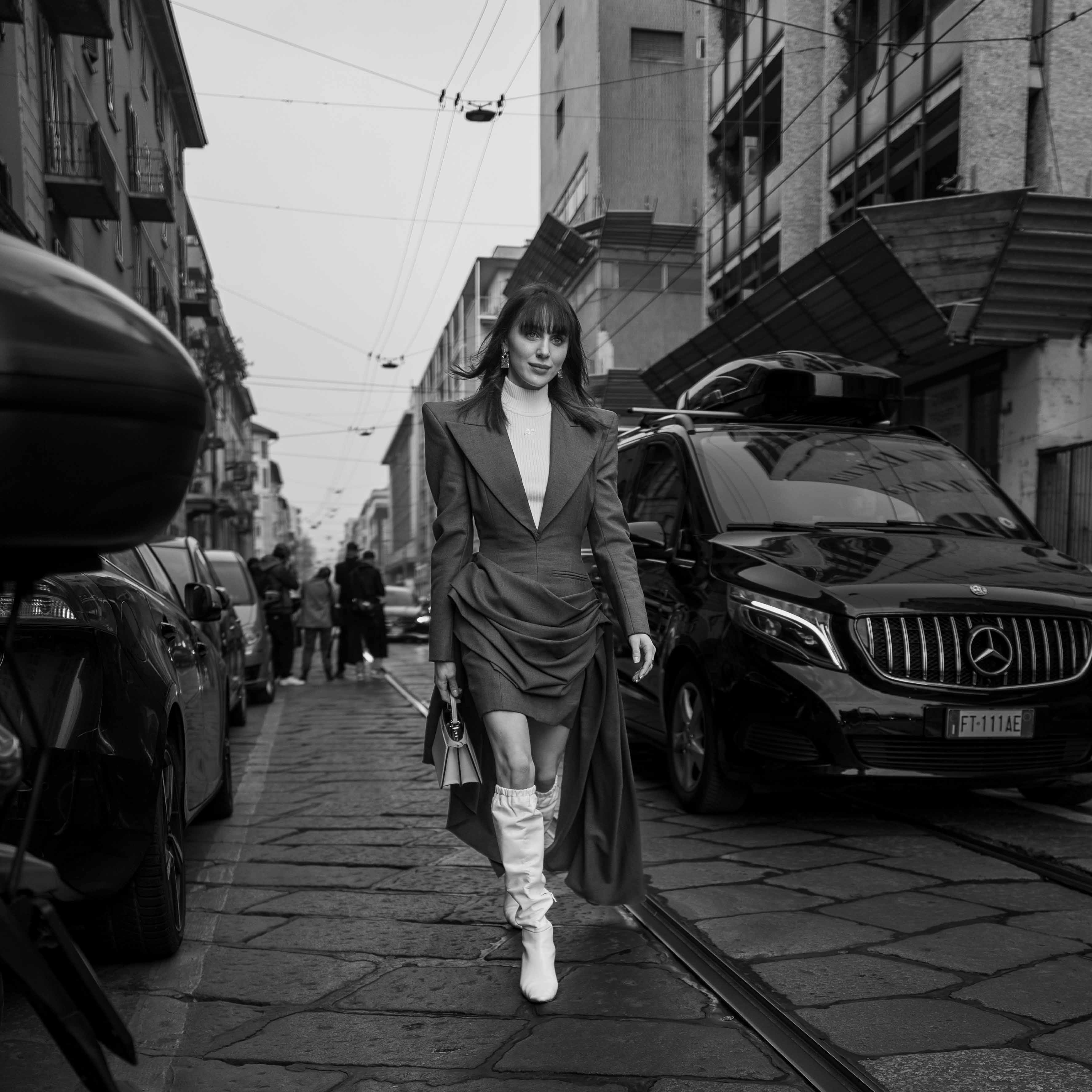 Mary Leest Street Style Shot On My Leica Q-P At Milan Fashion Week FW23/24