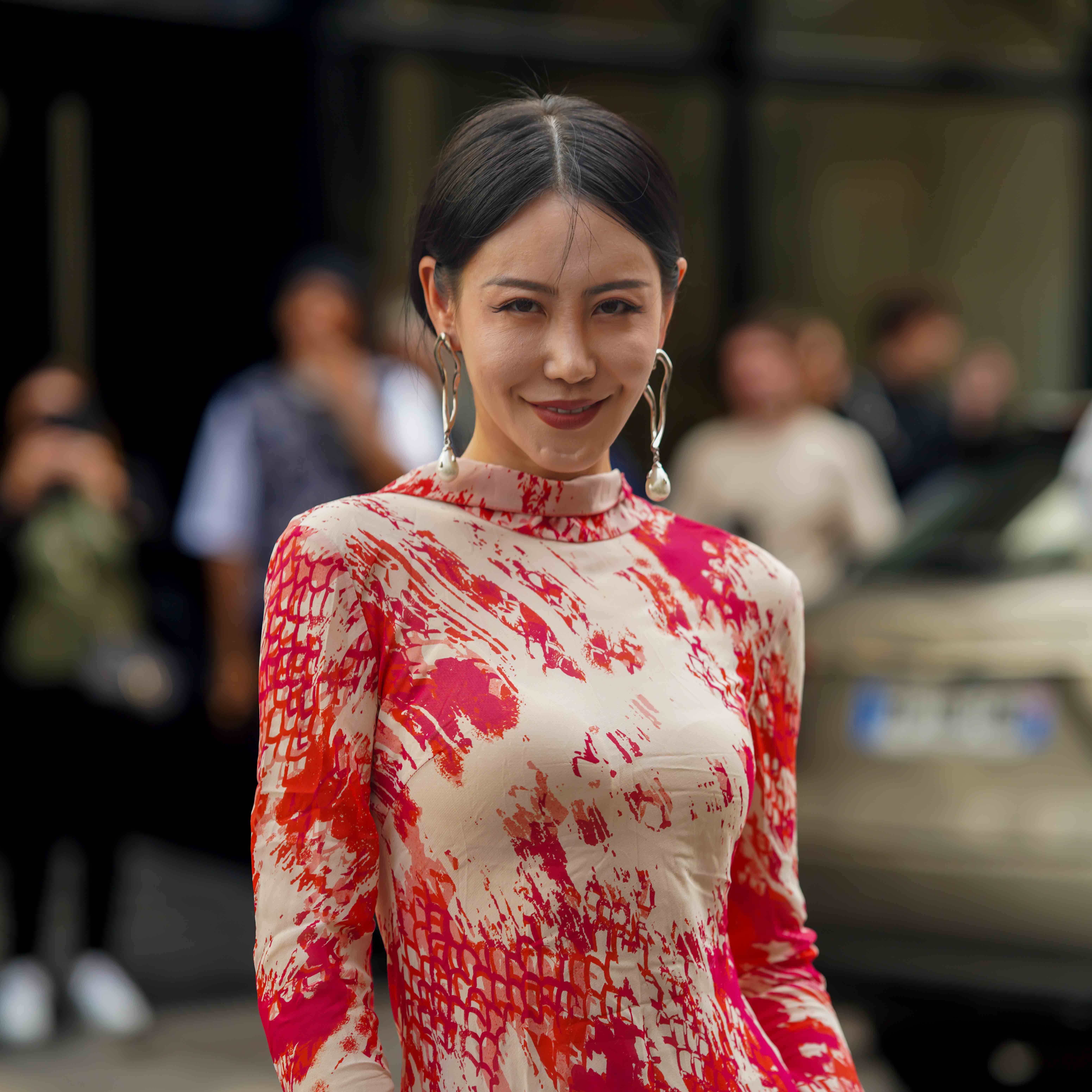 Street Style Before Dries Van Noten SS24 Paris Fashion Week