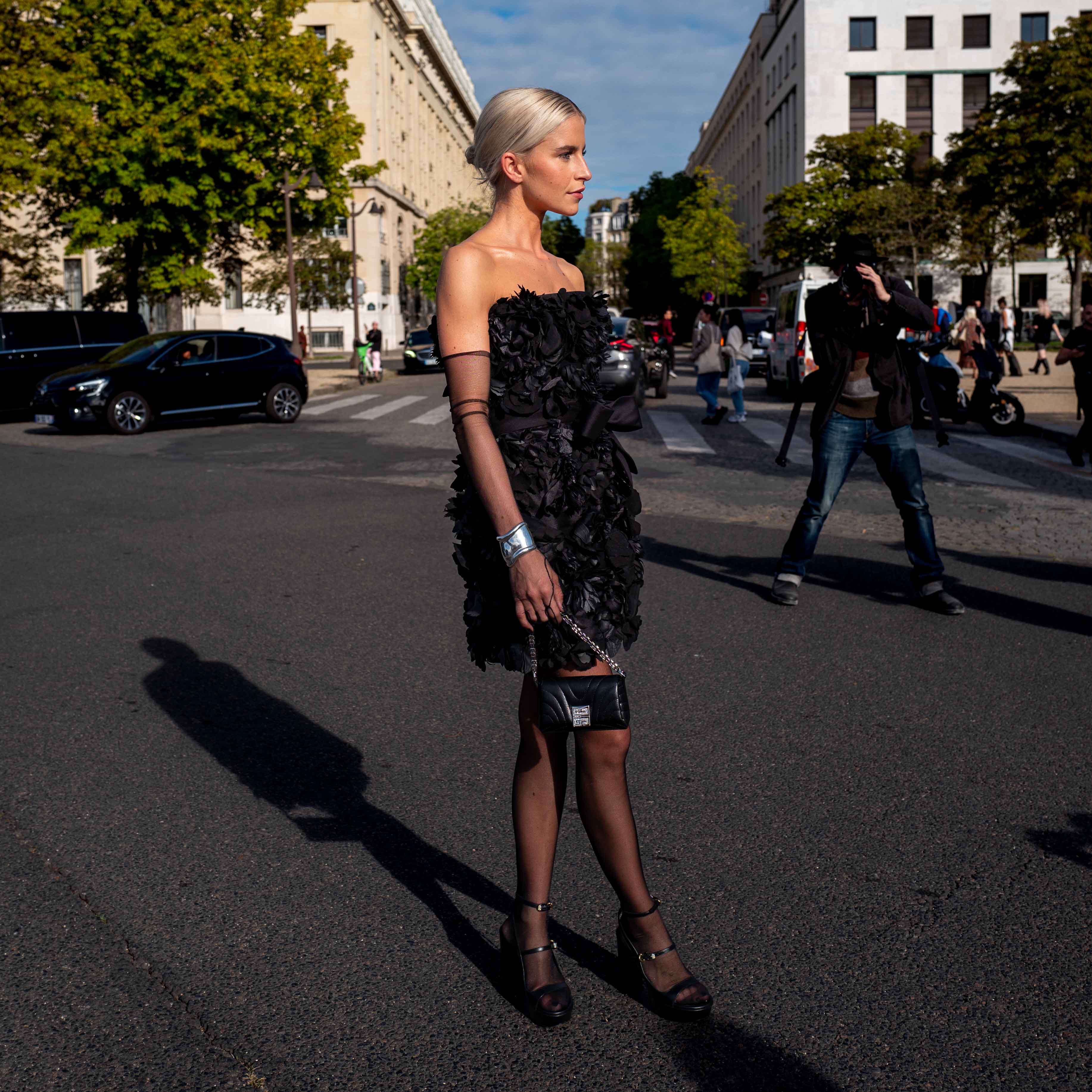 Caro Daur Street Style After Givenchy SS24 Paris Fashion Week