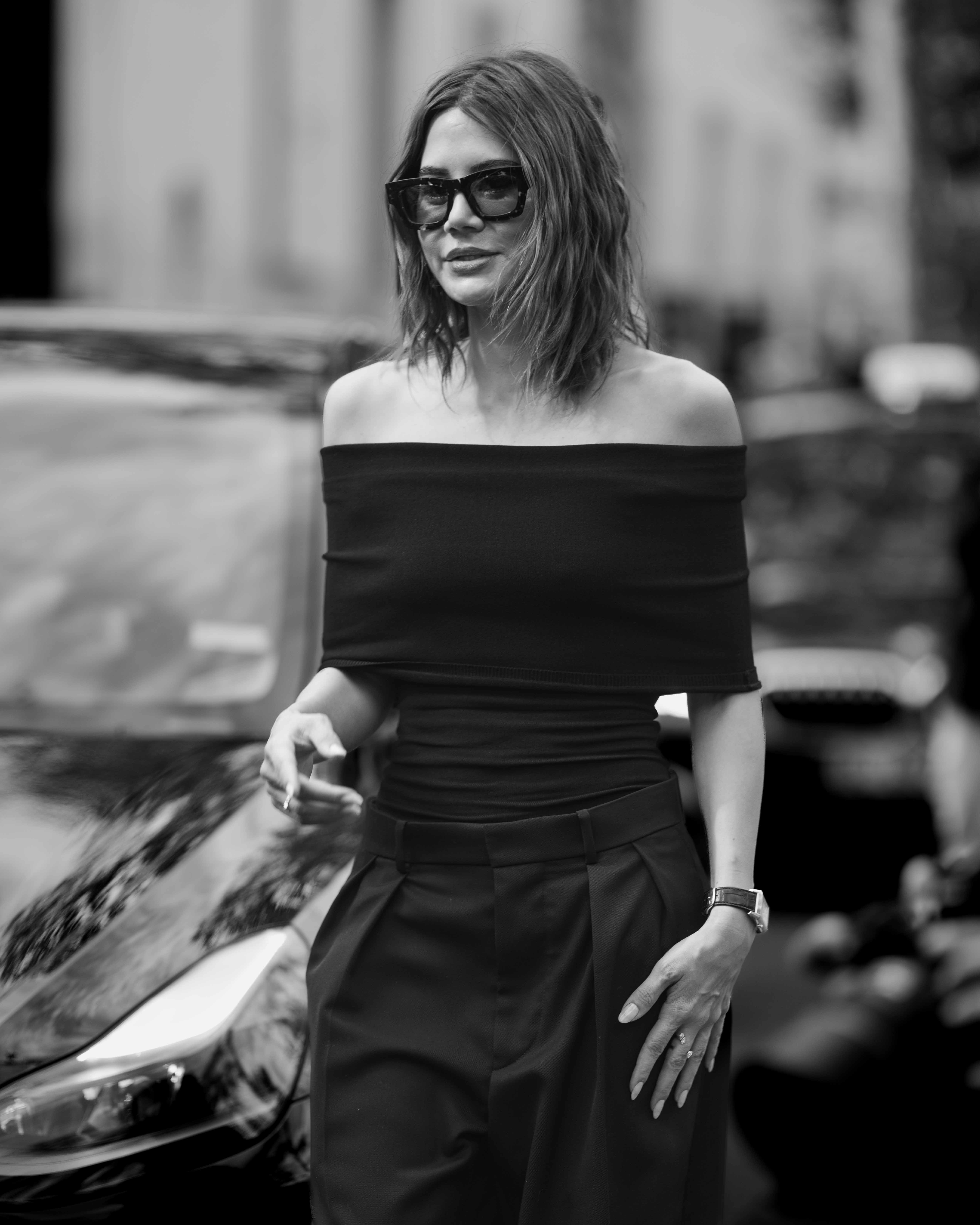 Christine Centenera Street Style After Rabanne Paris Fashion Week SS24