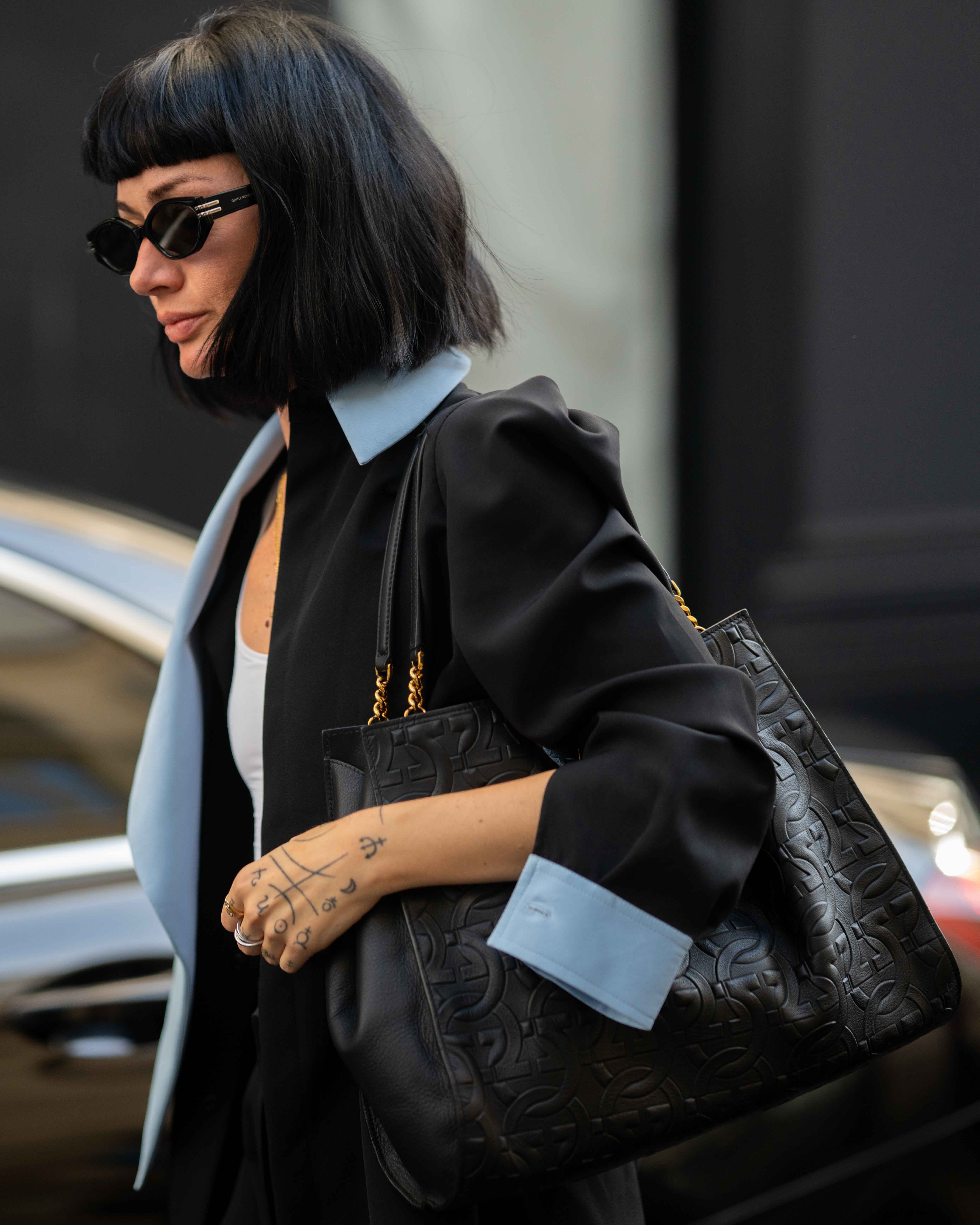 Street Style After Valentino SS24 Paris Fashion Week