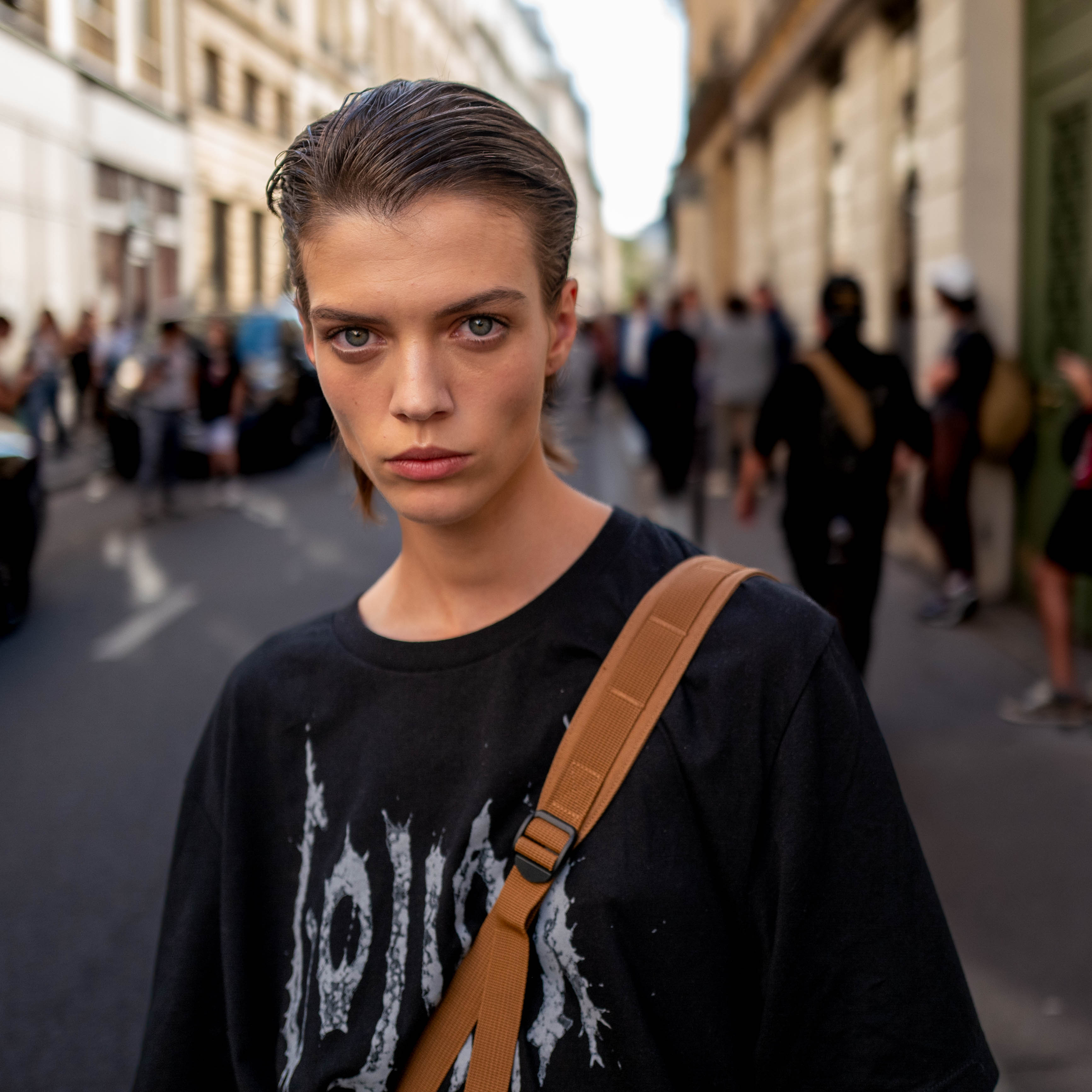 Model Alix Bouthors Street Style After Valentino SS24 Paris Fashion Week