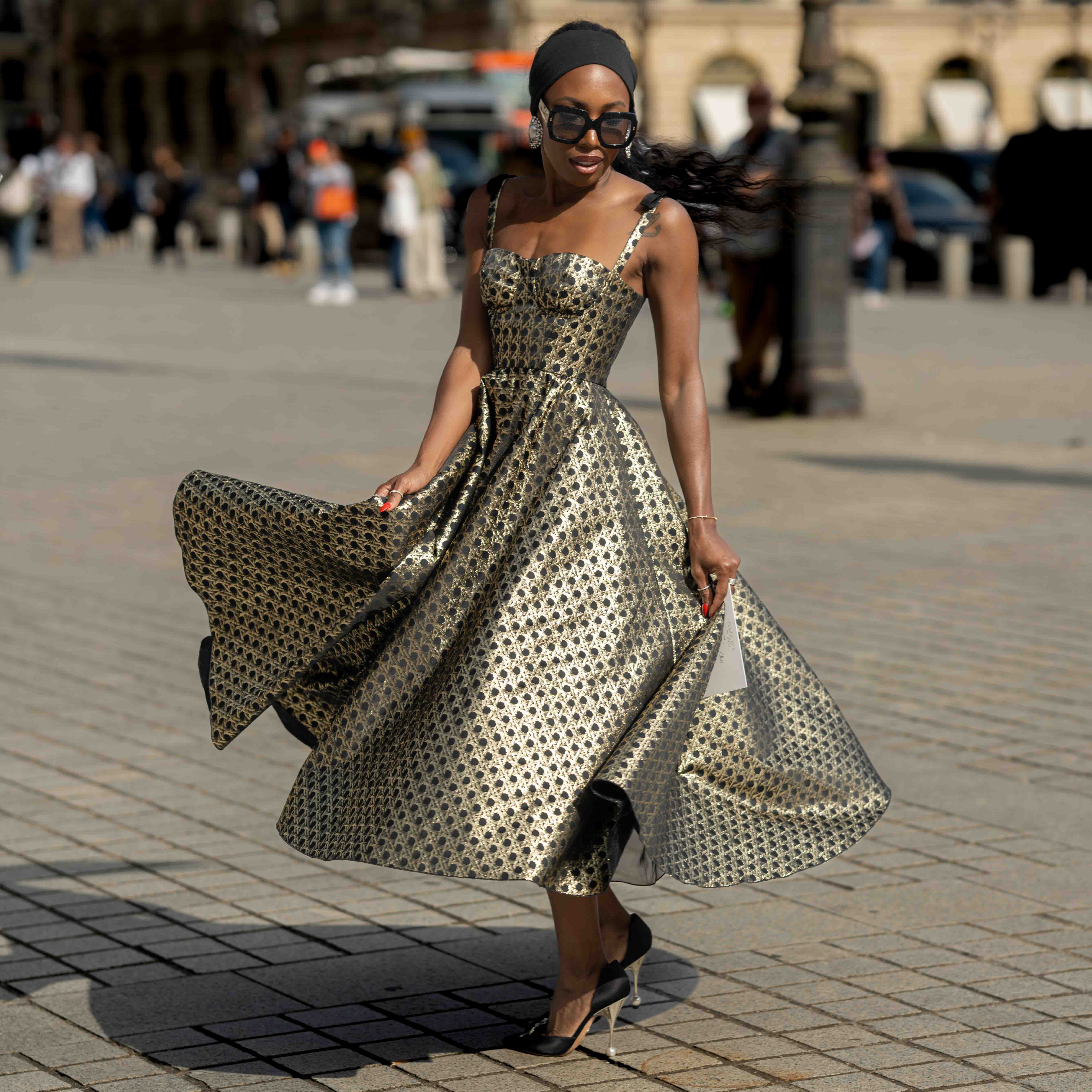 Street Style After Giambattista Valli SS24 Paris Fashion Week