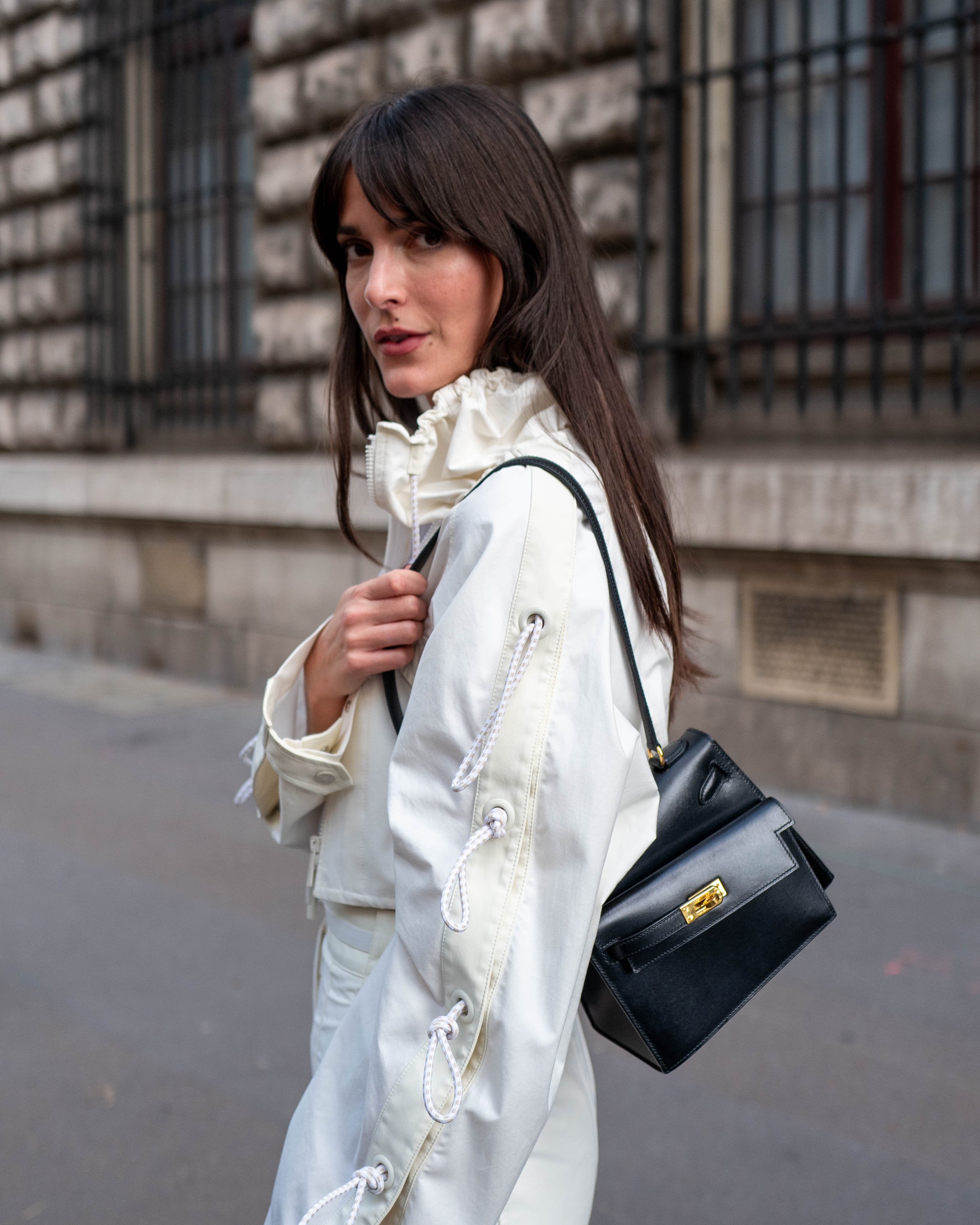 Leia Sfez Street Style After Hermes Paris Fashion Week SS24