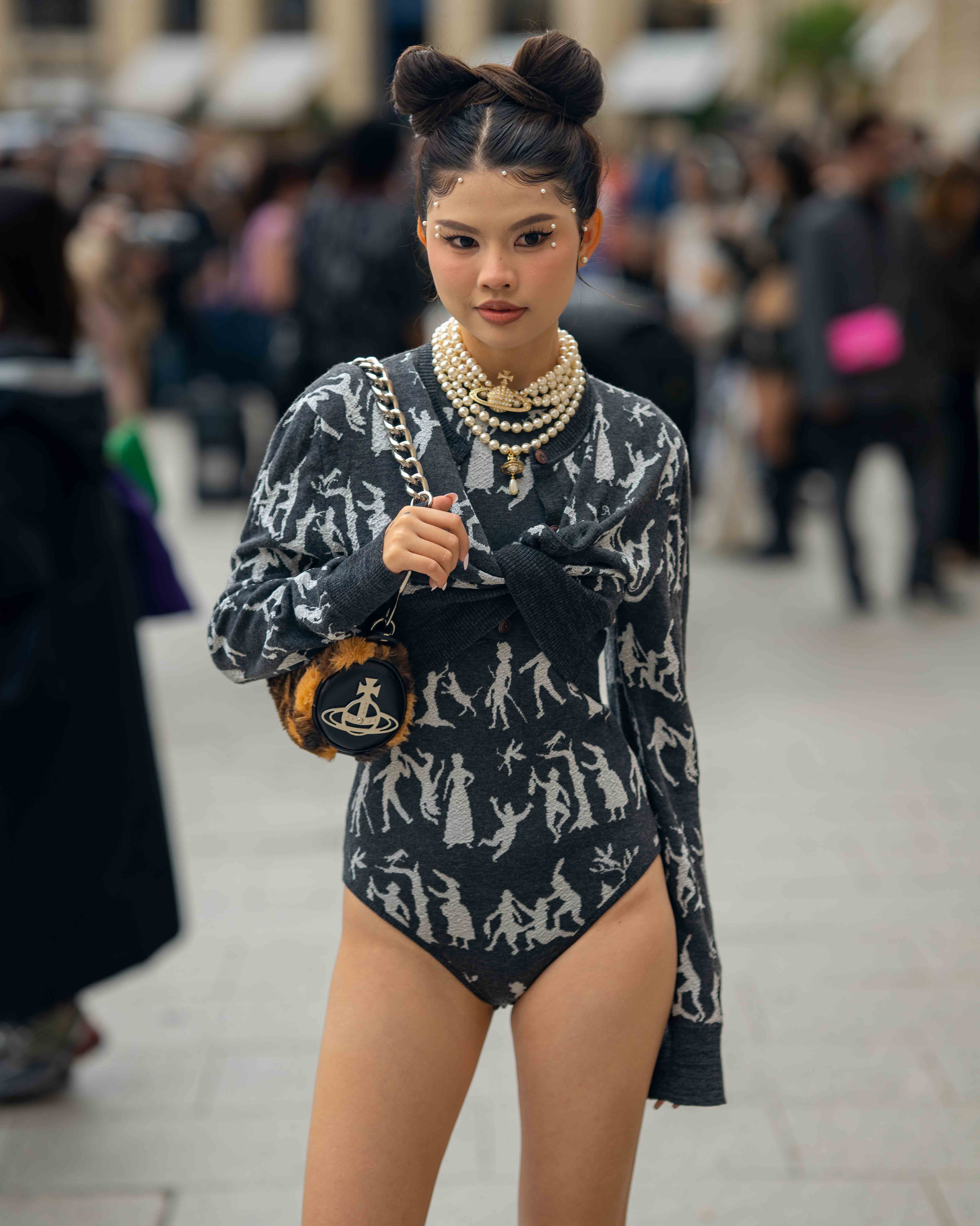 Street Style After Vivienne Westwood SS24 Paris Fashion Week