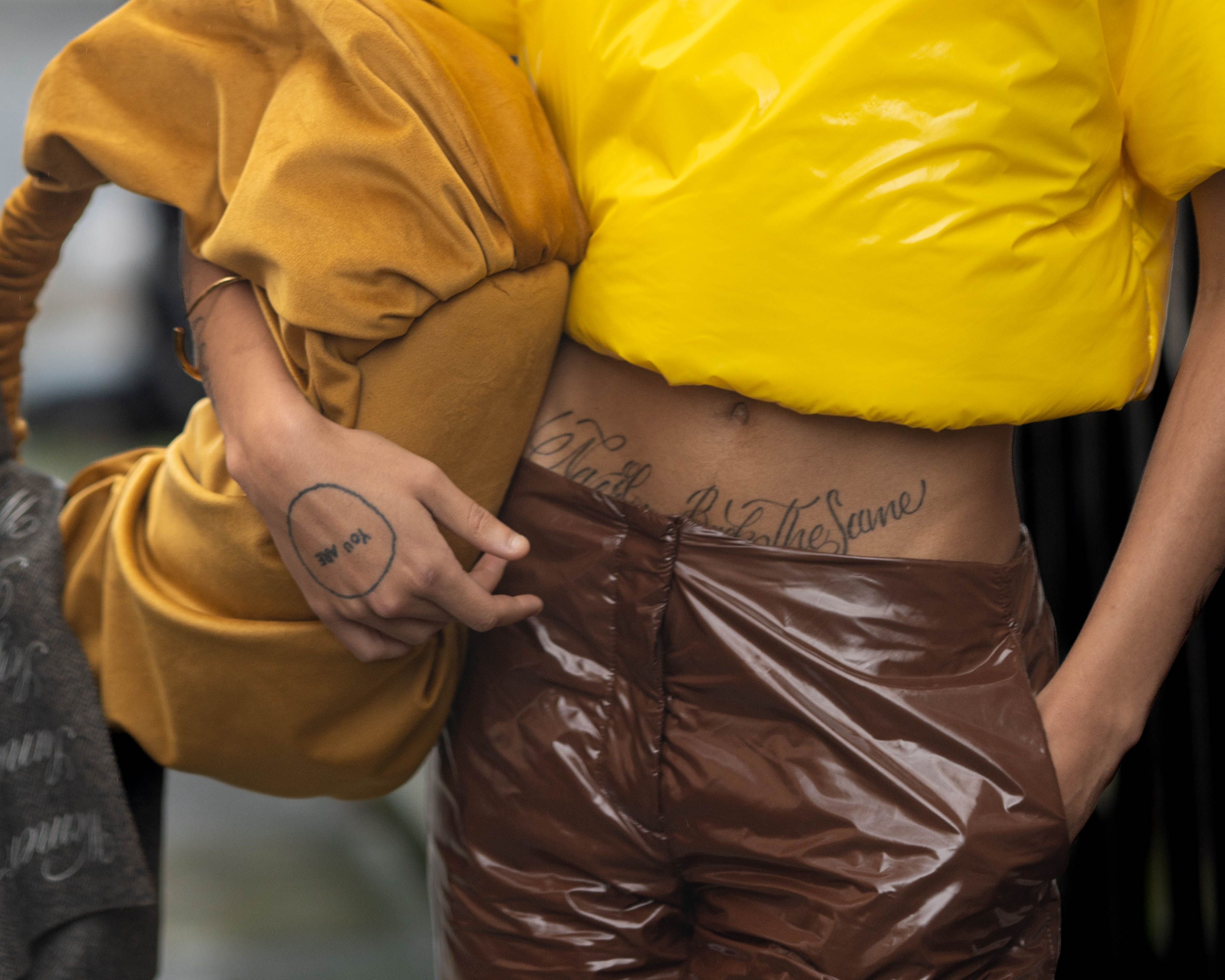 Kai-Isaiah Jamal Street Style Before JW Anderson FW24/25 London Fashion Week